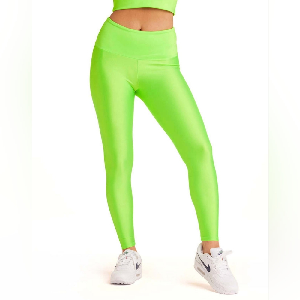 Goldsheep Green Neon Leggings